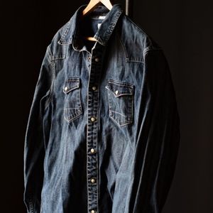 All Saints Denim Shirt XL.